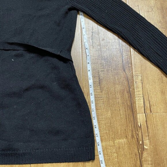 Trina Turk cardigan sweater belt merino wool size medium m - Picture 8 of 9